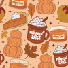 Pumpkin Spice - Pick Your Size & Style (Wraps & Sailors)
