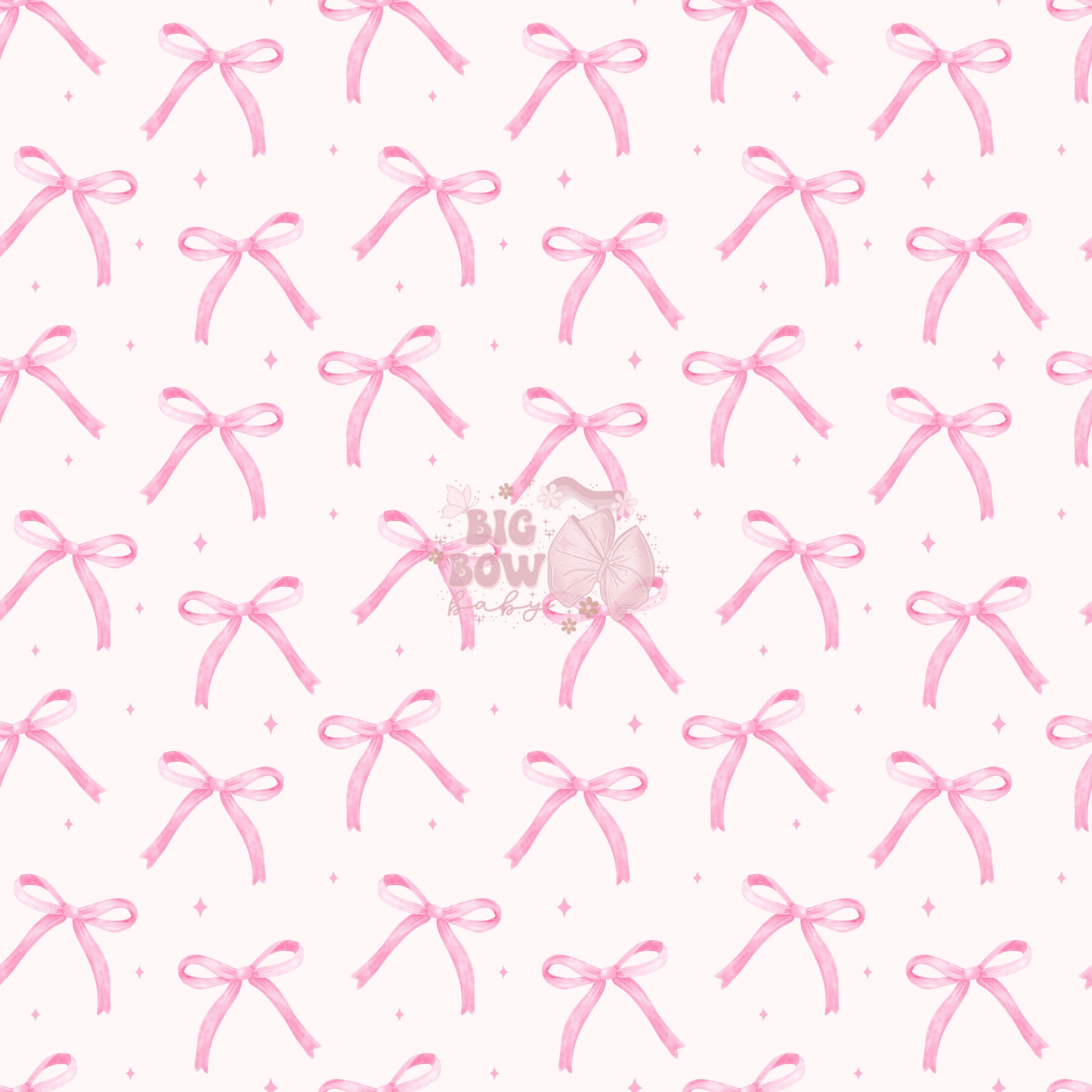Pink Coquettes - Pink Background