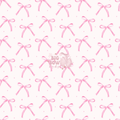 Pink Coquettes - Pink Background