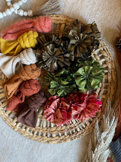 Fall 🍂 Topknots - Pick Your COLOR