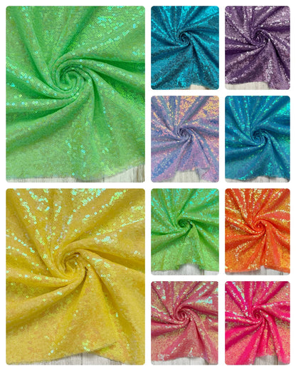 Colorful Mesh Sequins 🧡💛🩷💜🩵💚