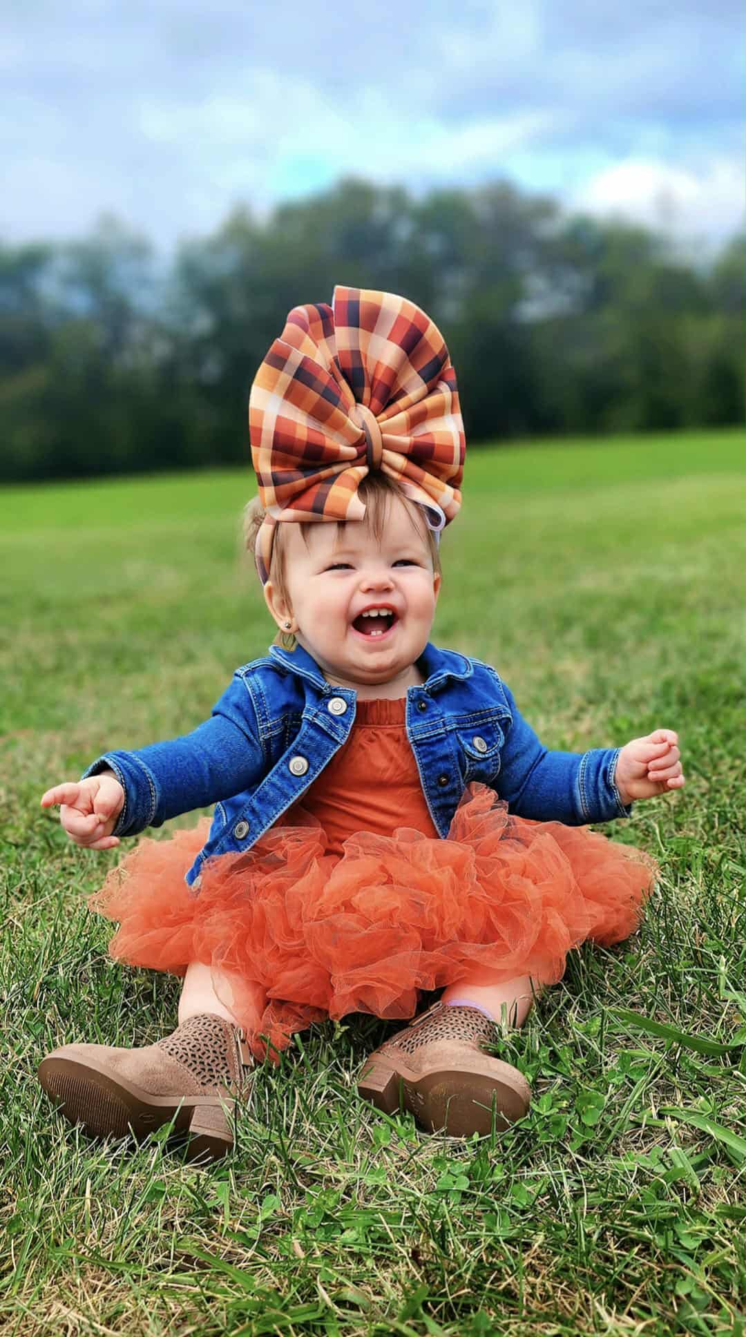 Pumpkin Spice Plaid
