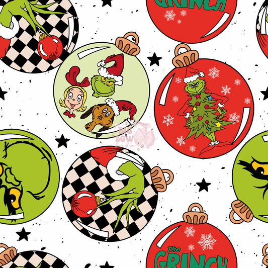 Green Guy Ornaments