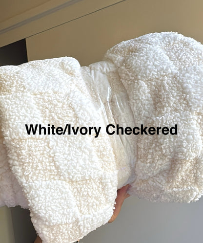 Sherpa Messy Bows - Pick Your Color