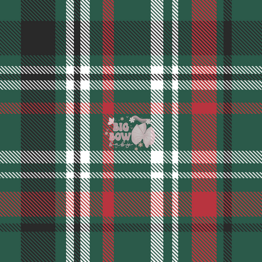 Green Christmas Plaid