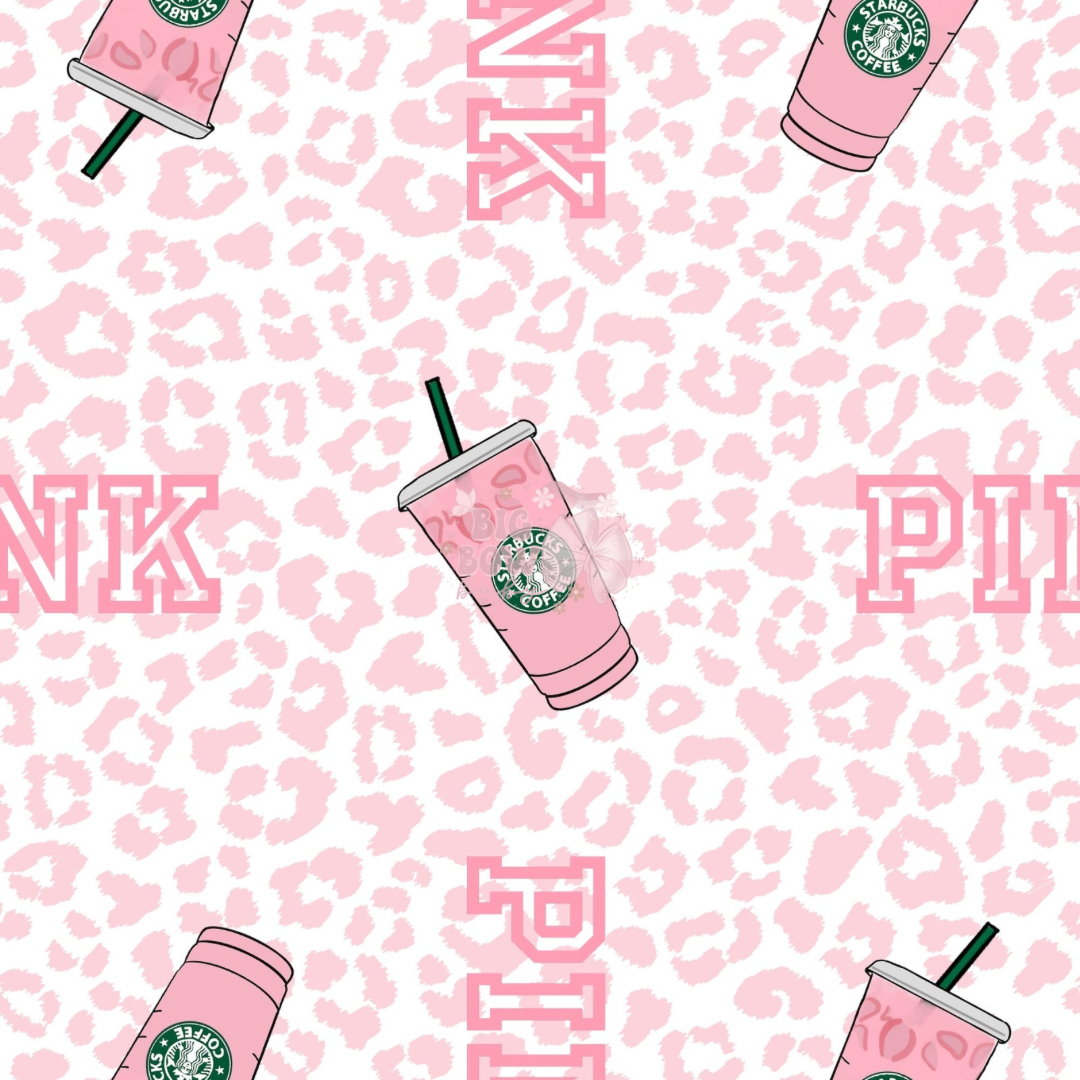 Pink + Leopard Starbies
