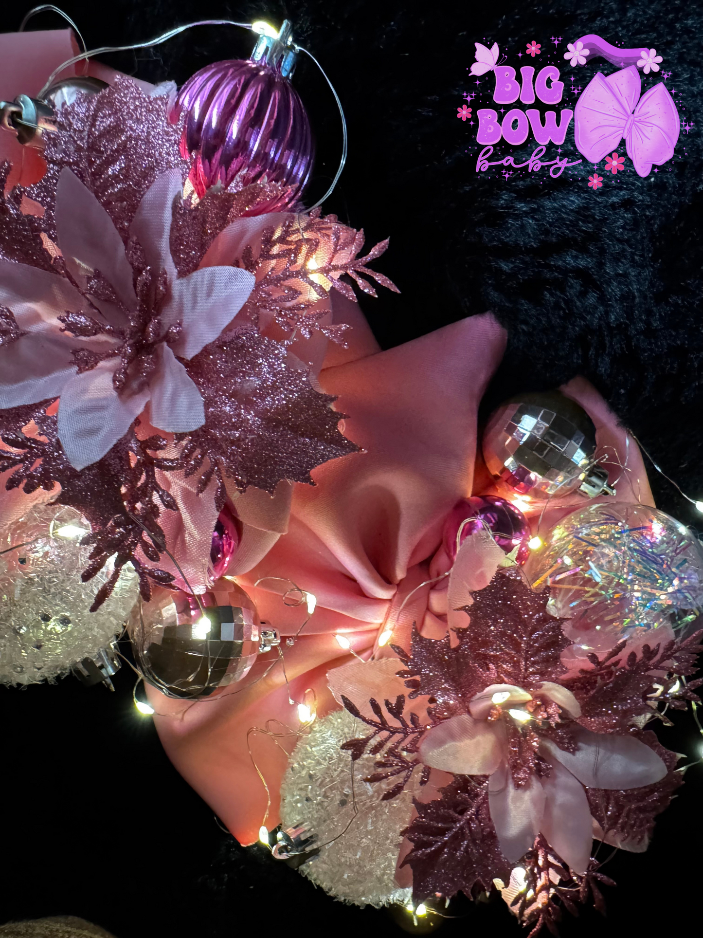 PINK Christmas 💖 (Light Up Bow)