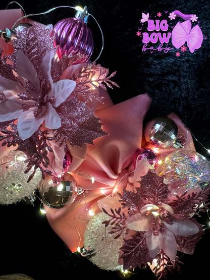 PINK Christmas 💖 (Light Up Bow)