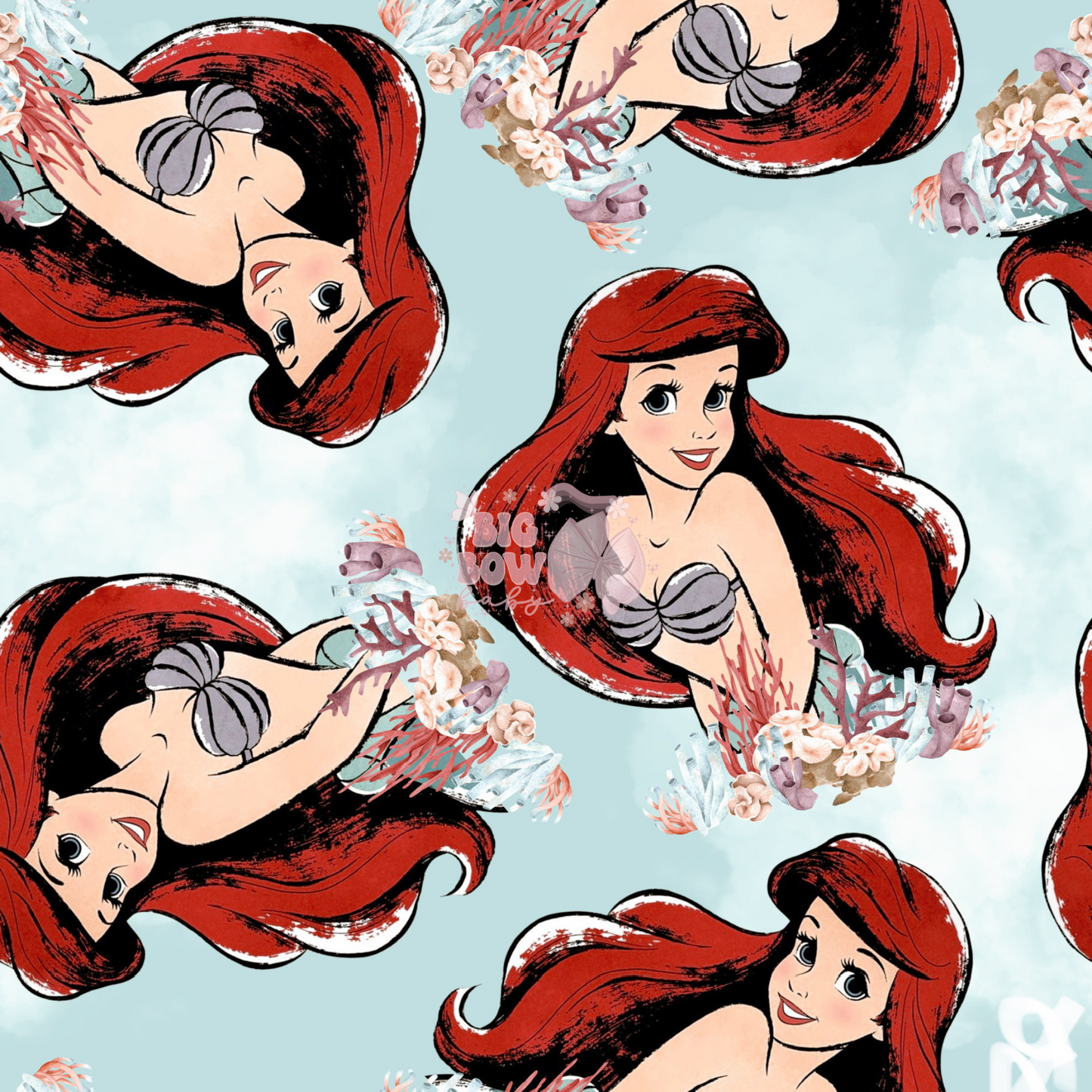 Mermaid Watercolor 🧜‍♀️