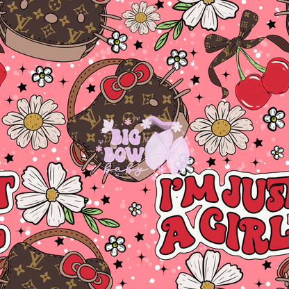 HK I’m Just A Girl Bag