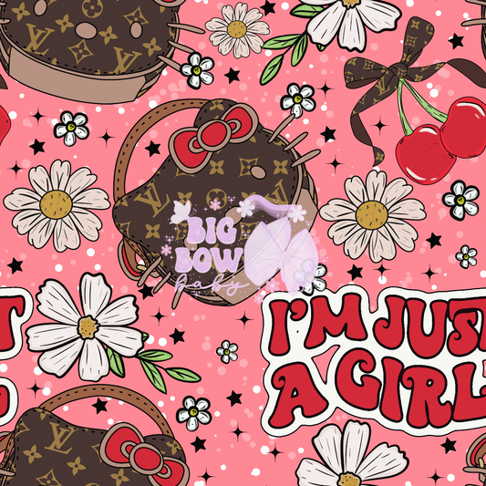 HK I’m Just A Girl Bag