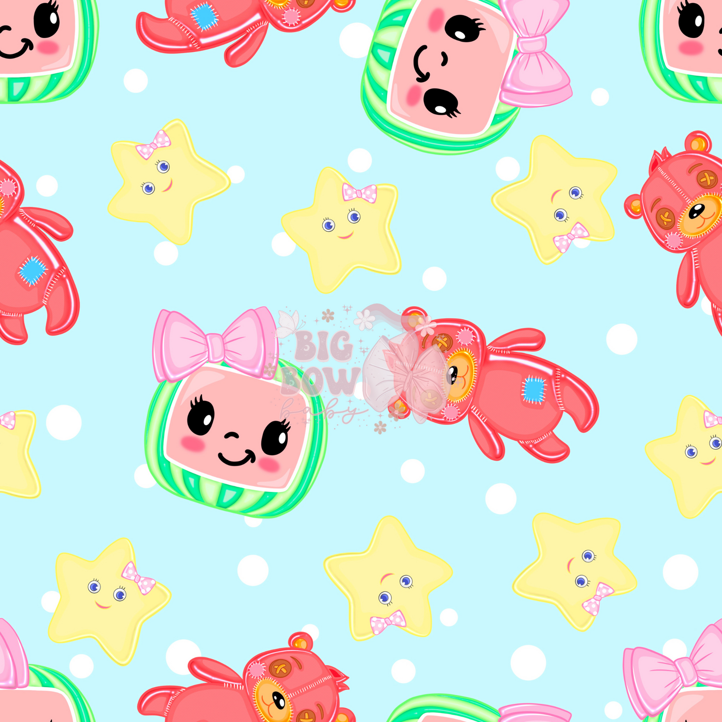 Baby Blue Cocomelon + Stars ⭐️