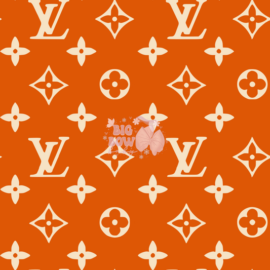 Cream/Orange Boujee