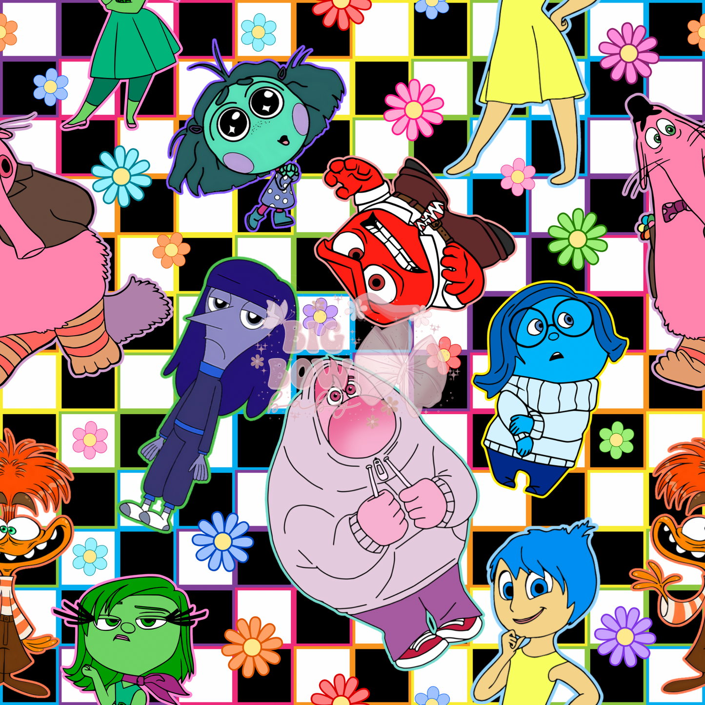 Inside Out 2 - Checkered