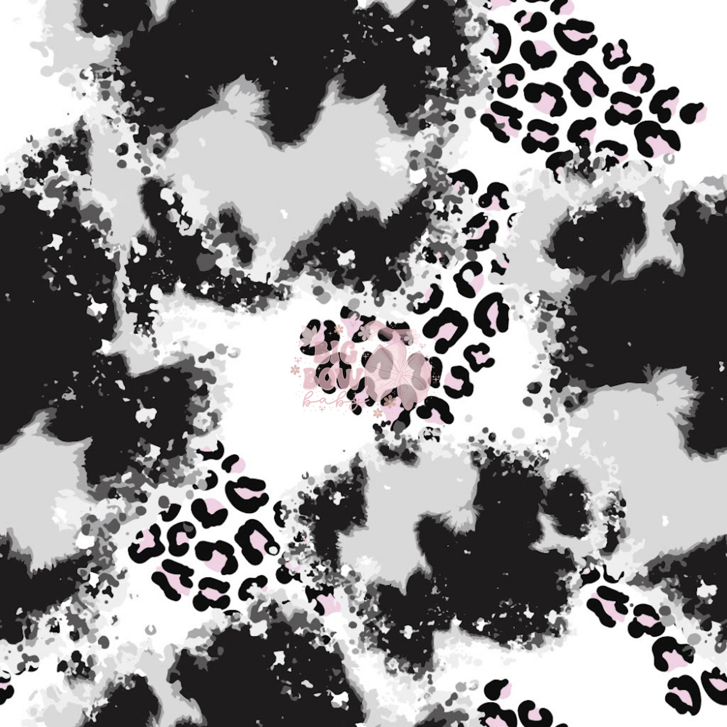 Splotch Leopard + Pink