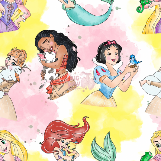 Pets & Princesses (Pastel)