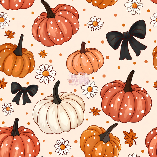 Polka Dot Pumpkins - Pick Your STYLE (CLOTHING) - prices listed during style selection