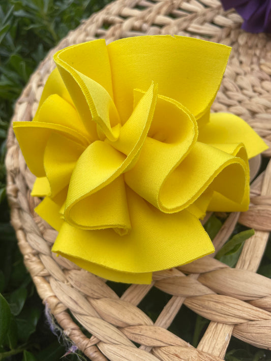 Yellow Extra Shredded Ruffles 5"