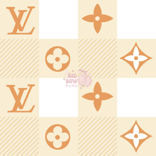 Cream Gingham (Boujee Ugg Coordinating)