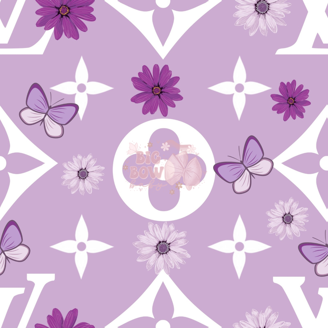 Purple Boujee Butterfly Dark