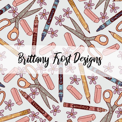 Crayon & Scissors - Pick Your Style & Color