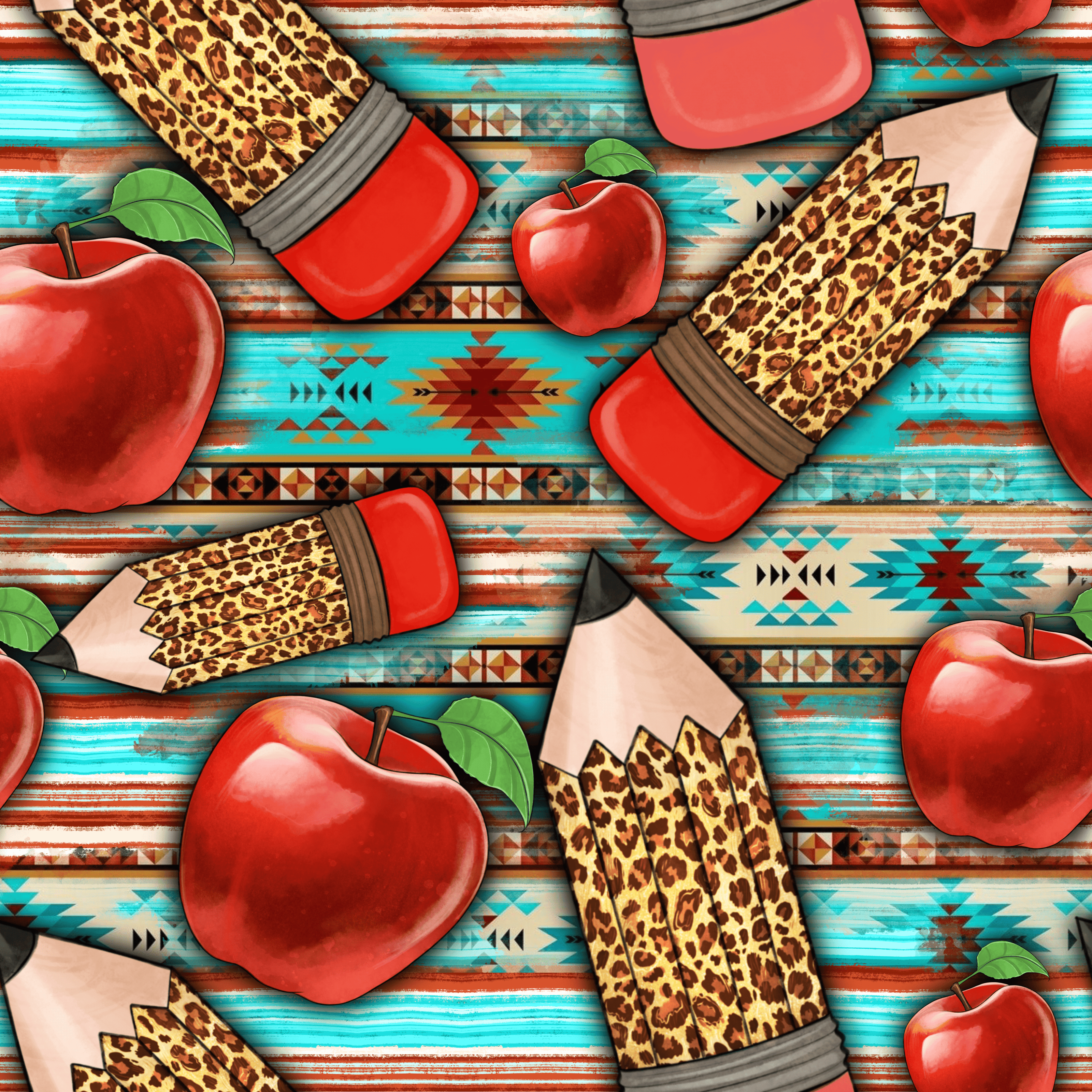 Leopard Pencils - Pick Your Style & Color
