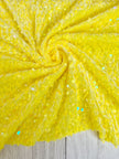 Yellow Sequins (On Velvet) - Pick Your Style