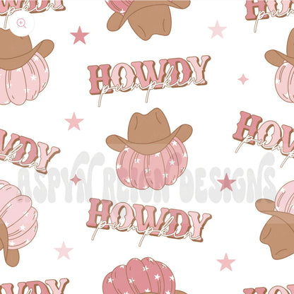 Howdy Pumpkin - Pick Your Size & Style (Wraps & Sailors)