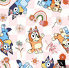 Floral Bluey