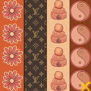 Fall Boujee Collage - Pick Your Size & Style (Wraps & Sailors)