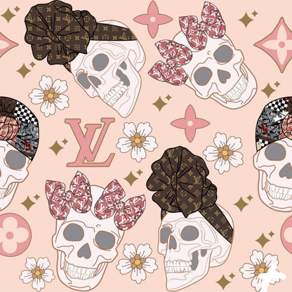 Skulls & Bows 💀🎀 - Pick Your Size & Style (Wraps & Sailors)