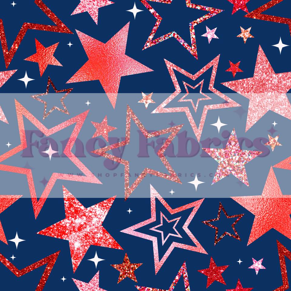 FOJ Stars Blue/Red - Pick Your Style & Size