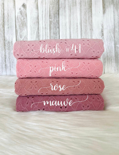 Eyelet Stacked Piggies - Pick Your Color