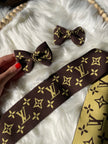 Brown/Gold LV Mini Boujees 3