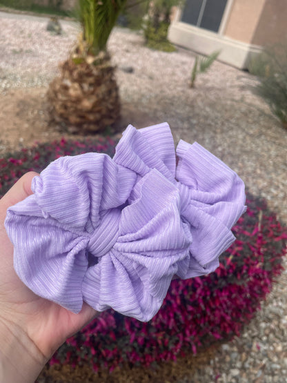 Lilac Rib Knit - Pick Your Style & Size