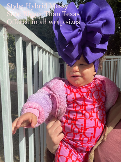 Pink Salmon Velvet - Pick Your Style & Size