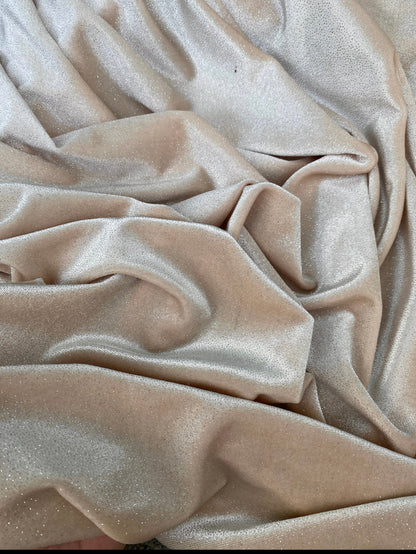 Sparkly Champagne Velvet - Pick Your Style & Size