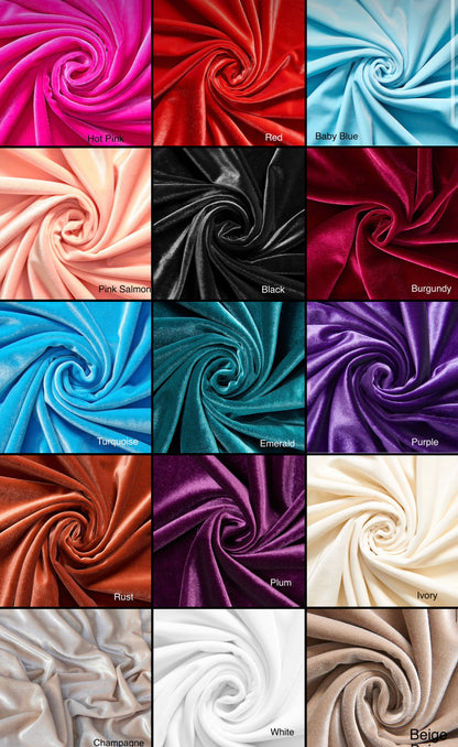 Sparkly Champagne Velvet - Pick Your Style & Size