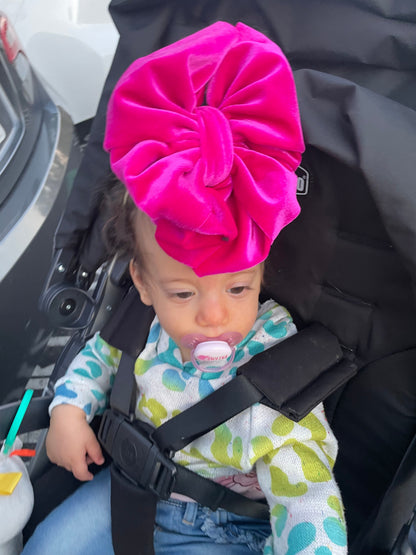 Fuchsia Texas Messy Wrap