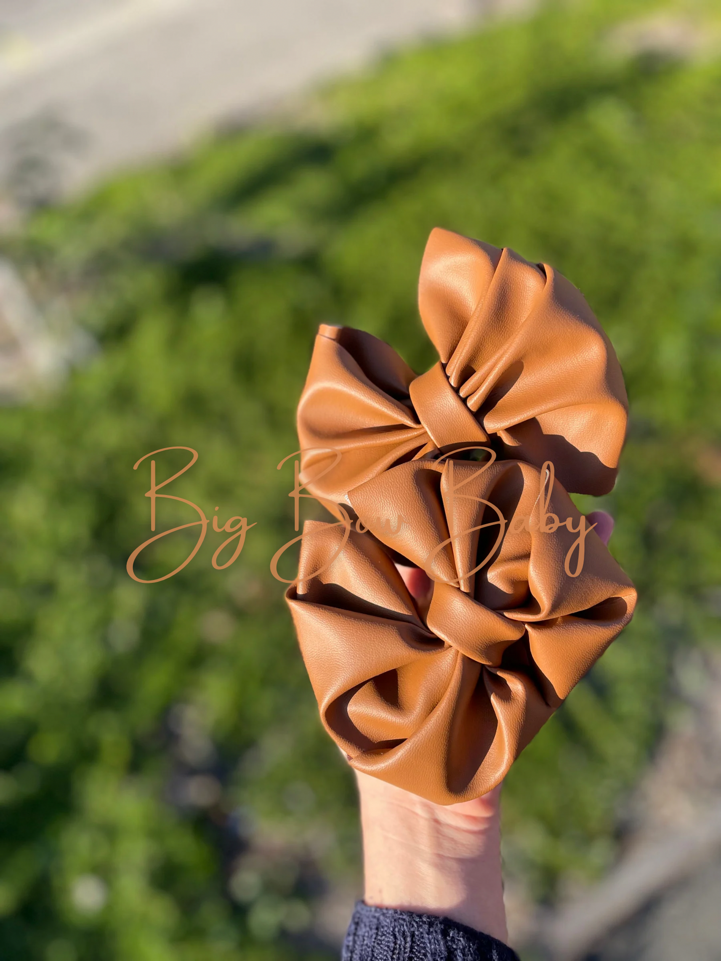 Pleather Wrap Bow Boxes (Neutral & Colored) - 3 Wraps