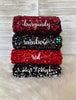 Sequins on Velvet - Pick Your Color & Style