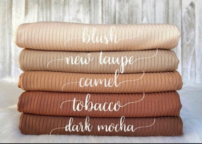 Nudes Rib Knit - Pick Your Style/Size/Color